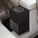 Auto-Mülleimer mit Deckel – Auto-Mülleimer zum Aufhängen mit...