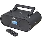 KLIM Boombox B4 Radio mit CD Player + 2024 Release + AM/FM Radio, MP3,...