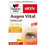 Doppelherz Augen Vital - Mit Lutein & Zeaxanthin - Vitamin A und Zink als...