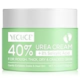 Urea Creme 40 Prozent, 40% Urea Hauterneuernde Creme mit 2% Salicylsäure...