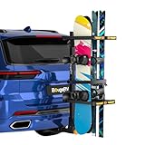 BougeRV Hitch Ski- und Snowboardständer mit Schloss, neigbar, magnetisch,...