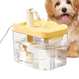 Katzenbrunnen | Leise Pumpe 1 Liter zubehör,Automatischer Katzenbrunnen...