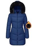 Vancavoo Winterjacke Damen Wintermäntel Winter Warm Jacke Mantel...