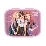 Depesche 13257 TOPModel Rebel Kitty - Brotdose in Lila, mit Model Motiv und...
