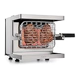 Klarstein Crossfire Vertikaler Gasgrill - Infrarot-Brenner mit IR-Boost,...
