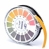 1 Rolle pH Teststreifen 5 m/Roll,Messbereich 0-14,pH Papier Trinkwasser auf...