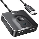 UGREEN HDMI Switch 4K 60Hz HDMI Splitter 2 in 1 Out oder 1 in 2 Out...