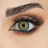 Venus® Grüne Kontaktlinsen Ohne Stärke - 0.00 Dioptrien - Weiche...