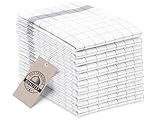 ZOLLNER 10er Set Geschirrtücher Baumwolle in 50x70 cm - super saugstarke...