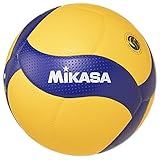 Mikasa V300W FIVB Ball V300W, Womens,Mens Volleyballs, Yellow, 5 EU