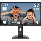 MSI PRO MP273QPDE E2 27 Zoll WQHD Büromonitor - 2560 x 1440 IPS Panel,...