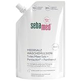 SEBAMED Meersalz Wasch-Emulsion 400 ml Nachfüllbeutel, für die tägliche...
