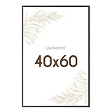 Wackadoo Bilderrahmen 40x60 Schwarz Fotowand Fotorahmen mit Glasscheibe...