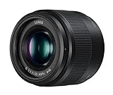 Panasonic Lumix 25 mm F1.7 | H-H025E-K Prime Objektiv, Schwarz — Micro...