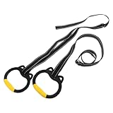 DECHOUS Turnringe aus Kunststoff für Gurten Trainingsringe für Klimmzüge...