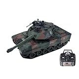 efaso Ferngesteuerter Panzer german Leopard 1:18 - Panzer ferngesteuert mit...