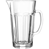 Leonardo Rock Wasser Krug, spülmaschinengeeigneter & handgefertigter Saft...