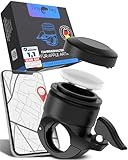 TinyTag® AirTag Fahrrad Klingel - Fahrradklingel laut 110dB mit Apple Air...