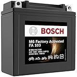 Bosch FA103 - AGM-Motorradbatterie - 12V 100A 9Ah - Geeignet für...
