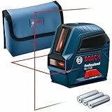 Bosch Professional Linienlaser GLL 2-10 (roter Laser, Arbeitsbereich: bis...