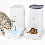 Dreamhigh® Automatischer Futterspender Katze, 2.1kg Futterautomat Katze...