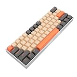 Jectse Mechanische Gaming-Tastatur mit 61 Tasten, Blauer Schalter,...