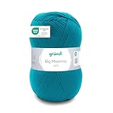 Gründl Wolle Big Mamma uni - XXL Wolle zum Stricken - Strickgarn - Weich...