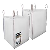 KOTARBAU® 2 St Big Bag Säcke 90x90x120 cm Gartenabfallsack Stabil Offen...