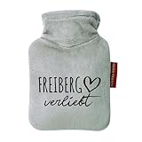 Huuraa Taschenwärmer Freiberg verliebt Geschenk 0,2 Liter Grey Mini...