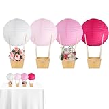 Walopola Papier-Heißluftballon-Laternen,...
