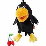 HABA 304203 - Handpuppe Rabe Theo, der freche Rabe aus dem HABA...