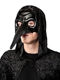 Pest-Arzt-Maske für Erwachsene, mittelalterliches Kostüm, Vogelähnliches...