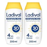LADIVAL allergische Haut Sonnenschutz-Gel LSF 30 2x200 ml