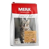 MERA finest fit Indoor, Katzenfutter trocken für aktive Katzen,...