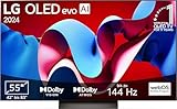 LG OLED55C47LA TV 55' (139 cm) OLED evo Fernseher (α9 Gen7 4K...