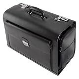 Alassio 45057 - Pilotenkoffer VERONA, aus hochwertigem Leder, ca. 49 x 35 x...