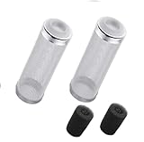 16 MM Aquarium Aussenfilter Filterschutz 2 Stück Edelstahl-Aquariumfilter...