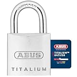 ABUS Vorhängeschloss Titalium AB64TI/30 - Schlosskörper aus...