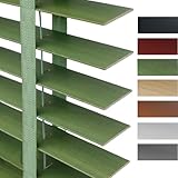 Holzjalousie Jalousien 30cm 45cm 60cm 75cm 90cm 100cm 105cm 120cm 135cm...