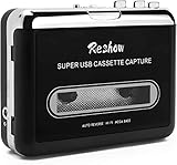 Reshow Tragbar Kassettenspieler Aufnahme MP3-Audio Musik über USB -...