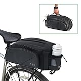 HOMPER Fahrradtaschen für Gepäckträger Reflektierend...