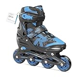 Roces Jokey 3.0 Inline-Skate Black-Astro Blue 26-29