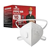 VENTUX SAFETY EQUIPMENT FFP3 Masken mit Ventil (10 Stück, 10 Stück)