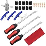 Reifenheber Set, Reifen Montiereisen & Montierhebel Werkzeug Kit mit 3 Rad...