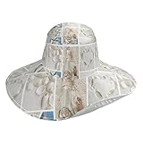 Oyihfvs Seashell Starfish Drift Bottle Lighthouse Boat on Beach Sand...