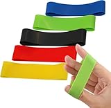 GEDRACKPMYN Handtrainer, 5 Finger-Widerstandsbänder, perfekt für die...