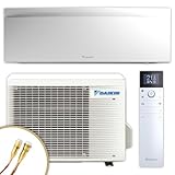 DAIKIN by ThermoFLUX Split Klimaanlage Set | Emura 3 |Weiß | 2,0 kW Quick...
