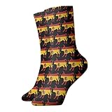 JDNFDR Socken mit mexikanischer Flagge, Sportsocken, Knöchelsocken,...