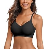 Vertvie Nahtloser BH Damen Ohne Bügel Bequemer BH Push Up Soft BH V...