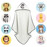 LAYNENBURG Premium Kapuzenhandtuch Baby - Badehandtuch aus 100% Baumwolle -...